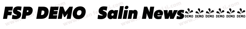 FSP DEMO   Salin News字体转换